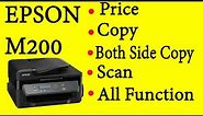 Epson M200 printer Full Review