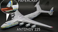 AMAZING ANTONOV 225 PAPER MODEL- PAPERCRAFT