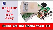 Build AM FM Radio Receiver DIY kit CF210SP