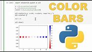 Scatter plot with third variable as color | Python Matplotlib