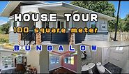 HOUSE TOUR 100sqm BUNGALOW HOUSE(Malacampa Camiling Tarlac Project)