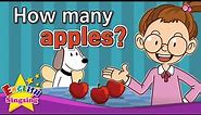 [Counting] How many apples? - Exciting song - Sing along