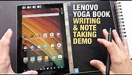 Lenovo Yoga Book Handwriting & Note Taking Demo