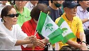 Taiwan activists raise flag to push for independence | AFP