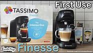 Bosch Tassimo Finesse - First Use Instructions and Make your first Coffee