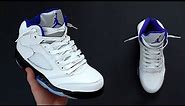 How To Lace NIKE AIR JORDAN 5 LOOSELY | Lace style