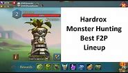 Lords Mobile: Hardrox Monster Hunting Best F2P Heroes Lineup
