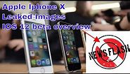 Apple Iphone X Plus Leaked Images | IOS 12 beta overview