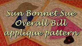 Sun Bonnet Sue Overall Bill