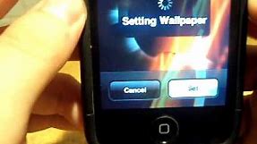 How To Get Wallpapers On Iphone 3g and 3gs