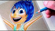 Drawing Joy from Inside Out - Disney Pixar Fan Art