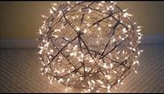 DIY: How To Make Giant Lighted Balls