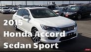 2015 Honda Accord Sedan Sport | WHITBY OSHAWA HONDA | Stock #: U6834