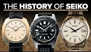 The History Of Seiko Watches | A Look At Their Most Iconic Watches