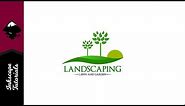 Landscaping Logo | Lawn and Garden Inkscape Beginner Tutorial