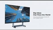 Big Ideas that Move the World - ViewSonic Foldable All-in-One LED Display