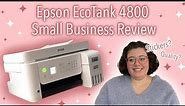 Epson EcoTank ET 4800 Small Business Review