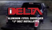 How To Install A Truck Box - Delta® - Aluminum/Steel Crossover J Bolt Installation
