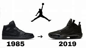 Air Jordan evolution(1985 - 2019)