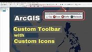 ArcGIS: Custom Icons in Custom Toolbar