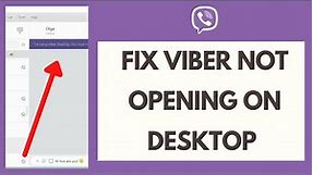 How to Fix Viber Not Opening on PC (2021)