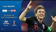 Luka MODRIC goal vs Argentina | 2018 FIFA World Cup | Hyundai Goal of the Tournament Nominee