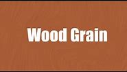 How to make a Wood Grain texture