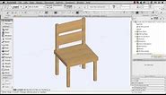ArchiCAD Tutorial | How to Create a New 3D Object with Custom Hotspots and 2D Symbol