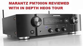 Marantz PM7000N review unboxing Heos