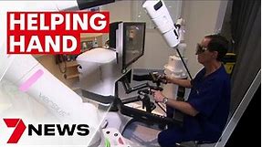 Robot helping Victorian women recover faster from surgery | 7NEWS