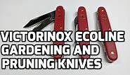 Victorinox Ecoline Budding, Pruning and Gardening 100mm Swiss Army Knife Unboxing and Review