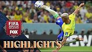 Brazil vs. Serbia Highlights | 2022 FIFA World Cup