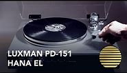 Luxman PD 151 Turntable with Hana EL Cartridge - Presentation