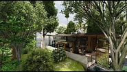 Tropical house design, Asian House Design, Beach House, Cabin In the Forest, Lumion10, Iconic Design