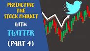 Predicting the Stock Market with Twitter (Part 4) - Bert Sentiment Classification