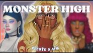 Creating Monster High Dolls in the Sims 4 🐺🌕/ Full CC List + Sim Download