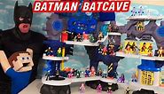 BATMAN BATCAVE IRL!! Biggest Imaginext Fisher-Price Super Surround Batcave Toys Unboxing