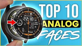 Samsung Galaxy Watch 5 Series - Top 10 FREE Watch Faces ( Part 1 )
