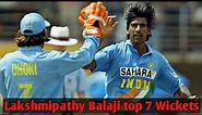 Lakshmipathy Balaji top 7 Wickets | lakshmipathy balaji best bowling #balaji