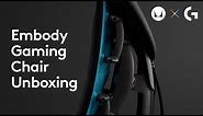 Herman Miller x Logitech G Embody Gaming Chair Unboxing