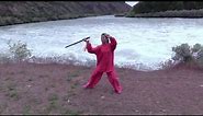 Tai Chi Sword: 32 Form Demonstration with Technique and Health Recommendations (in English)