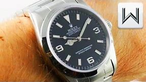 Rolex Oyster Perpetual Explorer 14270 Luxury Watch Review