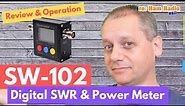 SW-102 by Surecom - Digital VHF/UHF SWR & Power Meter Review & Operation