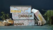 How to Make a Map Keepsake Box for Your Travel Trinkets