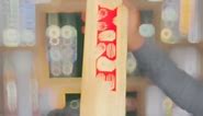 MRF Bat A Grade Kashmiri Willow #viralreels #cricket #reels #cricketbats | Haris KSC