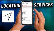 iPhone ios 15 location On/Off SHORTCUT with HOME SCREEN Access