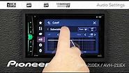 How To - AVH-210EX / 211EX - Audio Settings