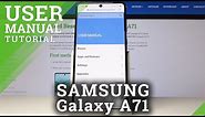 How to locate User Manual in Samsung Galaxy A71 – Find Android instruction