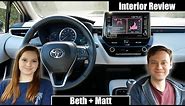 2021 Toyota Corolla SE Apex Edition Interior Review (Beth + Matt)