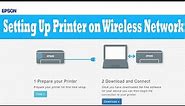 How to Install Epson Wireless Printer on Windows | Download Epson Software.